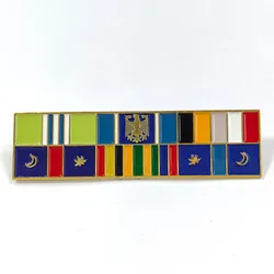 Ribbon Aviation Metal Medal Men Colorful Badge For Clothes Uniform