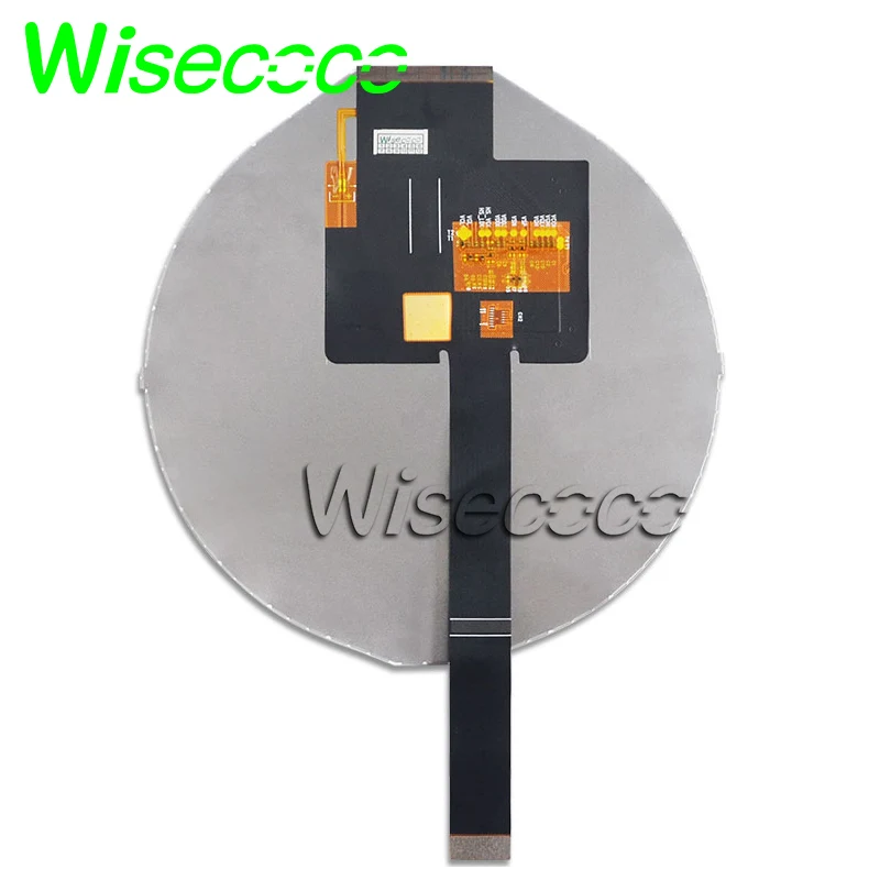 Imagem -02 - Wisecoco-tela Circular Redonda Lcd para Veículos Elétricos Placa Interface Painel de Toque Resolução 1080x1080 Ips Casa Inteligente