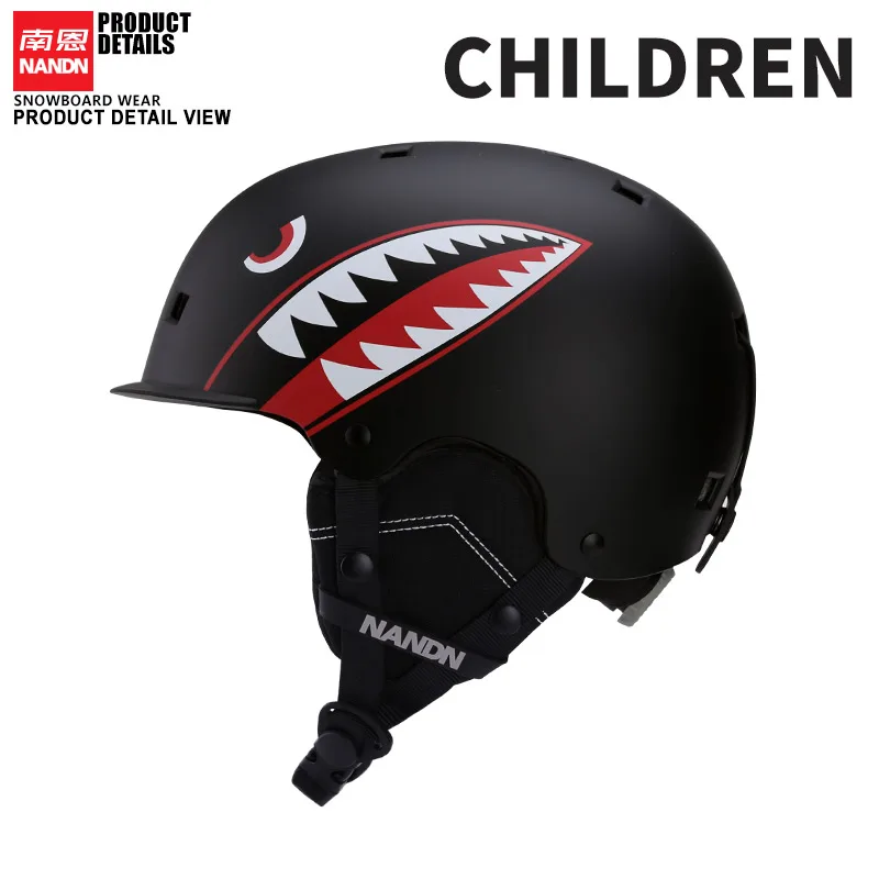 NANDN Children's Ski Helmet Safety Warm Breathable Skating Head Protection For Riding Skateboards Helmets Snowboarding