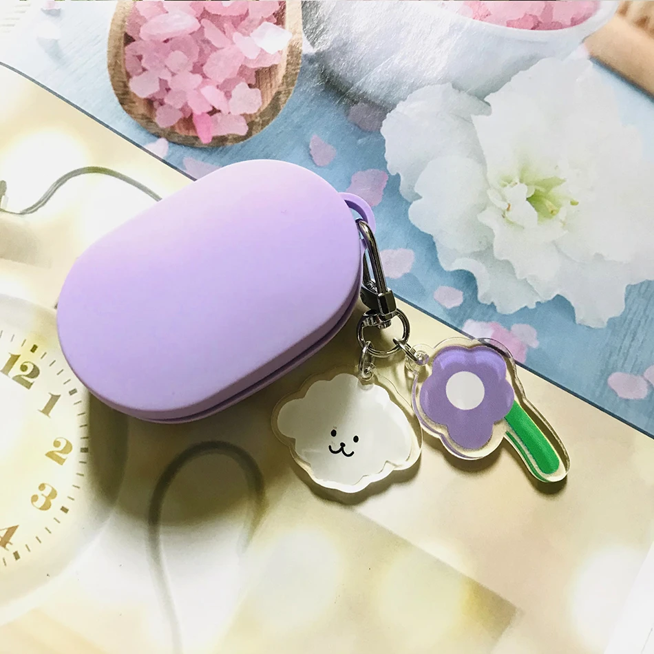 جراب سيليكون لهاتف Xiaomi Mi Redmi Airdots ، غطاء واقي لسماعات Xiaomi Redmi Airdots S