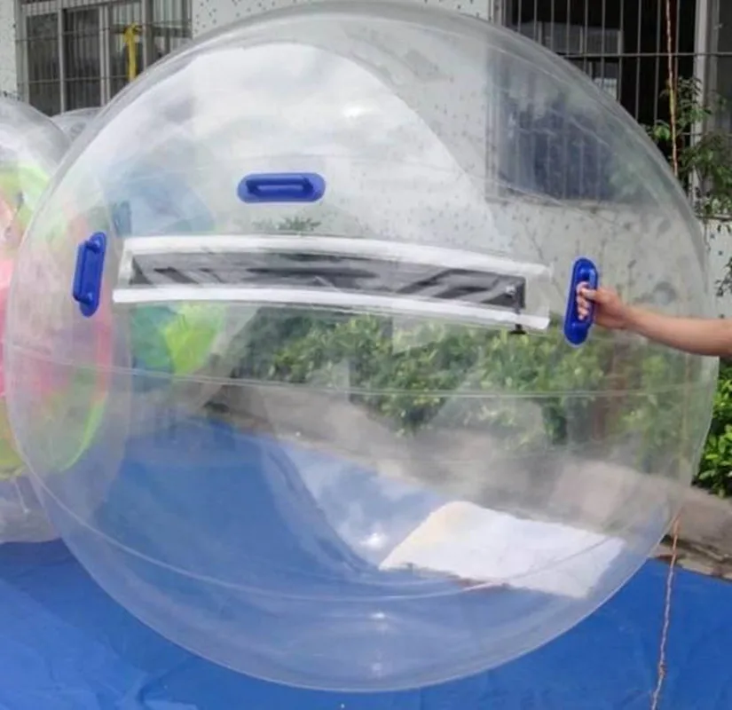 Free Shipping 0.8mm TPU Inflatable Walking Water Ball 2m Dia Human Hamster Ball Giant Inflatable Ball Zorb Ball For Sell