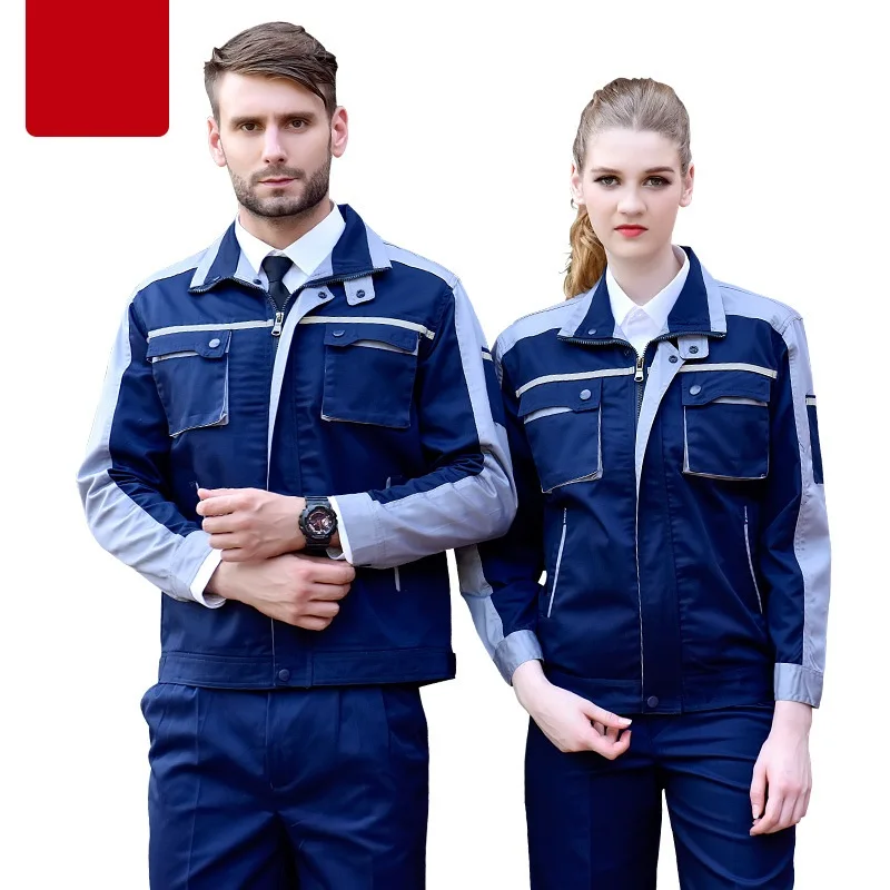 S-5xl Plus Size Work Clothing Men Women Wear Resistant Suits Coveralls Factory Workshop Hi Vis Mechanic Auto Repairmen Uniforms