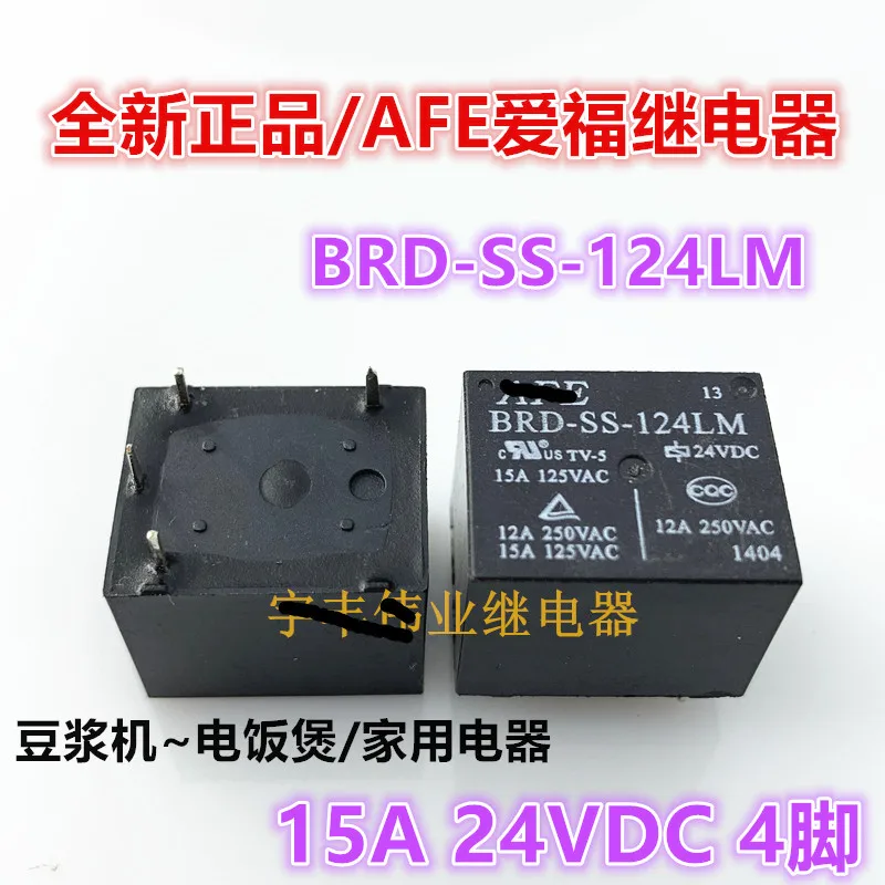 (10piece) Relay BRD-SS-105LM 5VDC BRD-SS-112LM 12VDC BRD-SS-124LM 24VDC BRD SS 124LM 4PIN 12A 5V 12V 24V New