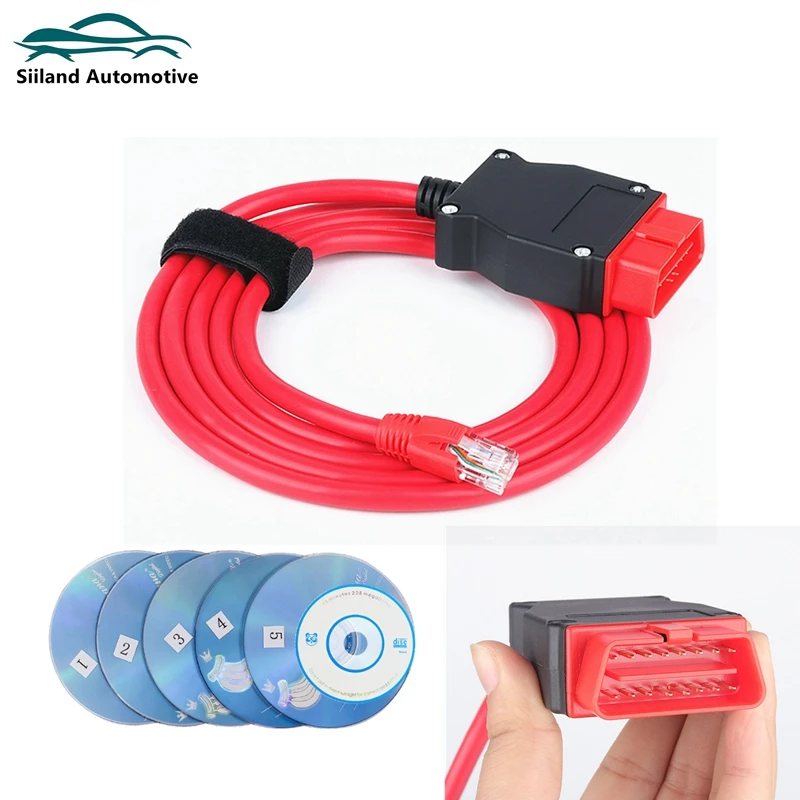 For BMW F-series Cable Code Hidden Line for BMW ENET ICOM Next Car Scanner ENET Cable ECU Programmer Diagnostic Tool