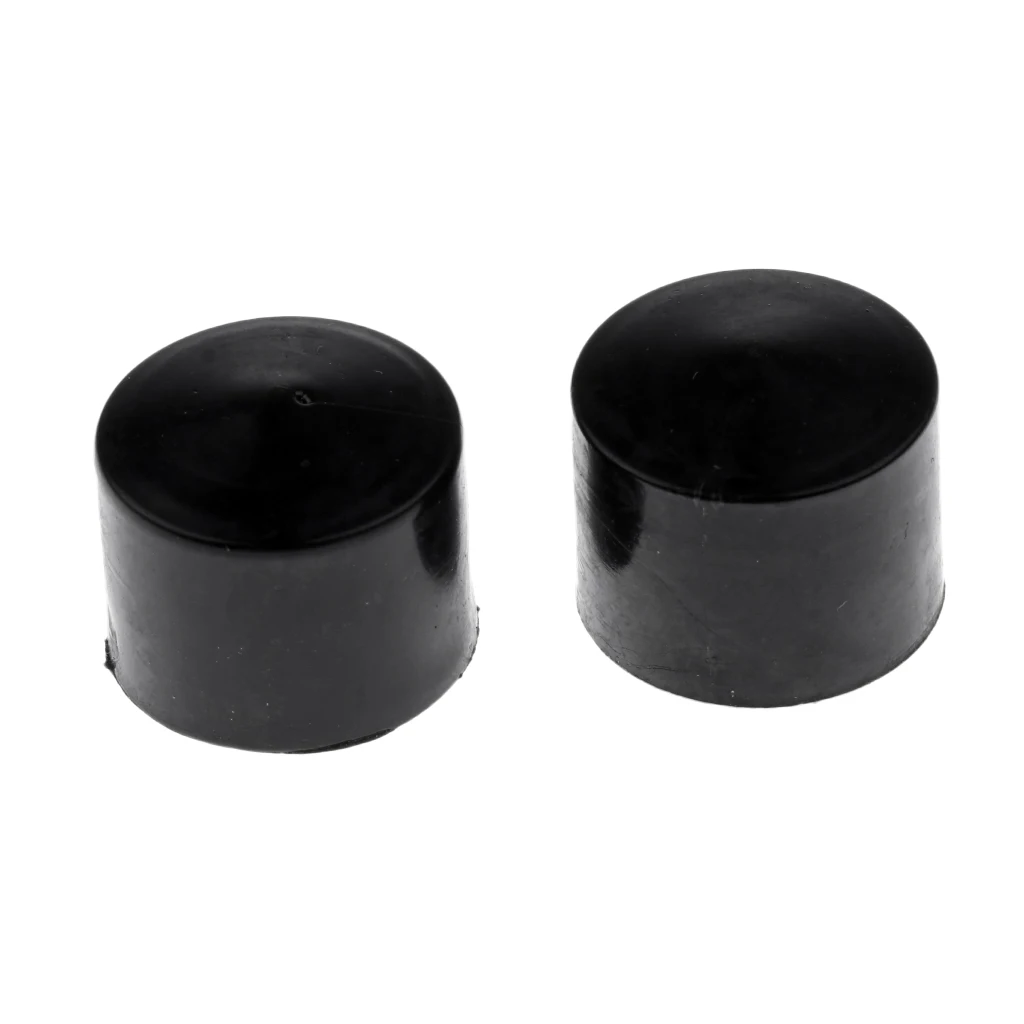 4 Pieces Outdoor Skateboard Truck Replacement Pivot Cups Truck Bushing Set Skateboard Parts Black 16×10 mm & 18×12 mm