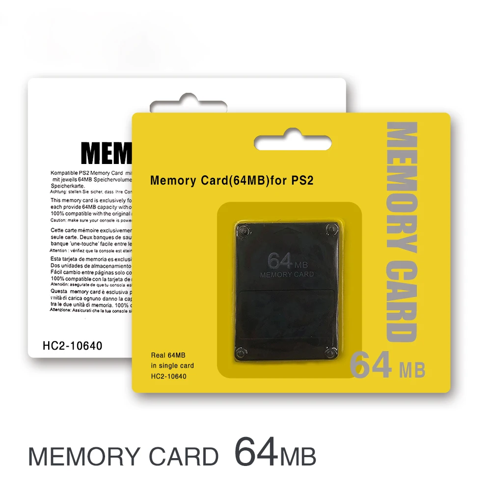 8/16/32/64/128/256MB Megabyte Memory Card For Sony PS2 PlayStation 2 Slim Game Data Console