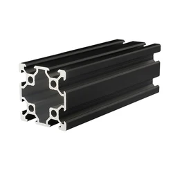 1PC 4040 Black Double Slot V-slot Aluminum Extrusion Profile for CNC 3D Printers