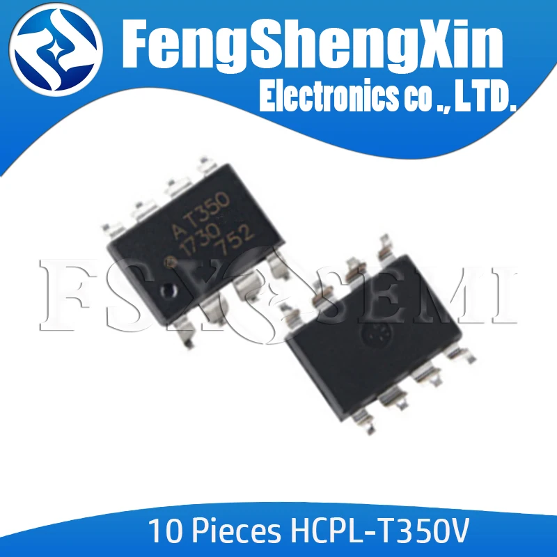 

10pcs/lot AT350V HCPL-T350V AT350 AT350V SOP-8 high-speed coupled device