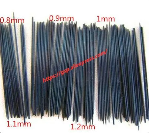 300 Stuks Naaldveer Voor Altsax Tenor Sax Reparatie 0.8-0.9-1.0-1.1-1.2Mm