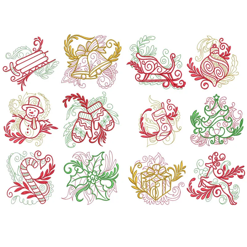 1 PCS Merry Christmas New Year Cosas Kawaii Precut Decor Stickers Scrapbooking Stationery Washi Tape Set Office School Supplies