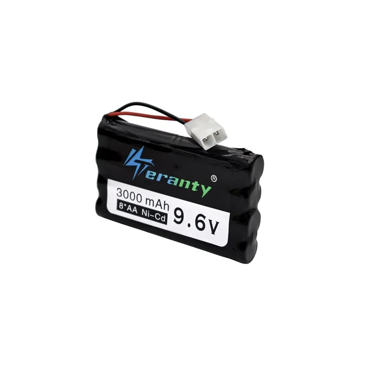 Bateria NiMH 9,6V 3000mAh para juguetes RC, barcos y robots - imagen 5