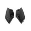 Bmwモーターサイクルフロントフェンダー,100% カーボンファイバーウィングレット,bmw s1000rr s1000 rr hp4 2012 2013用ツイル織り 6