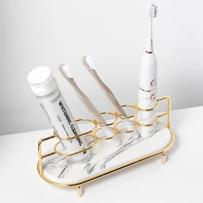 Creative Toothbrush Stand Rack Organizer Electric Wall-Mounted Holder Space Saving toothbrush holder Bathroom Accessories