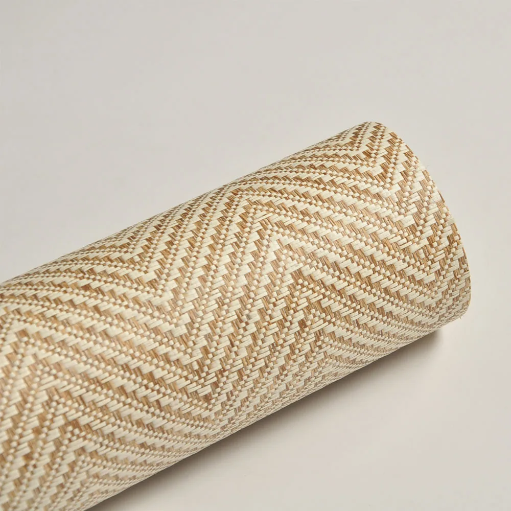 Imagem -02 - Mywind Novo Design Papel de Parede Moderno Tecido Texturizado Casa Wallcovering Decoração do Quarto Revestimento