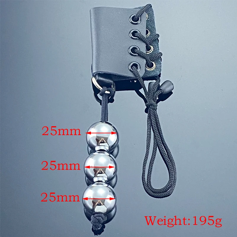 Penis binding With Weight ball Male Penis Extender Adjustable Scrotum Restraint Cock Ring Ball Male Sexual Delay Exercise Tool