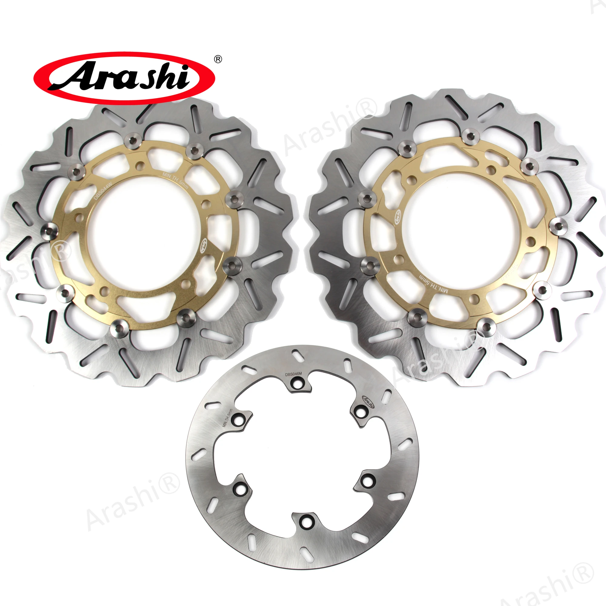 Arashi CNC schwimmende Bremsscheiben vorne und hinten für SUZUKI GSX1300R HAYABUSA ABS 2013 - 2019 GSXR 1300 GSXR1300 2014 2015 2016