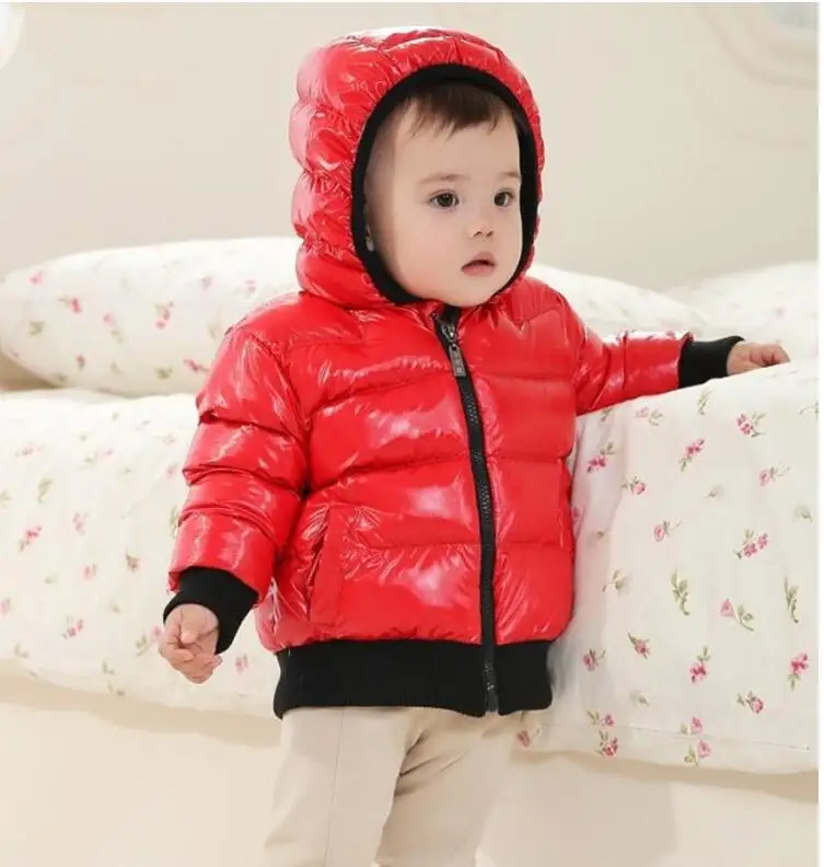 Baby Wadded jacket Baby Cotton-padded Parka Boys Girls Children Winter Thick Coat