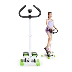 Indoor Handrail Mini Stepper Machine Fitness Stepper Exerciser Men Women Slimming Weight Loss Training Sports Equipment For Home