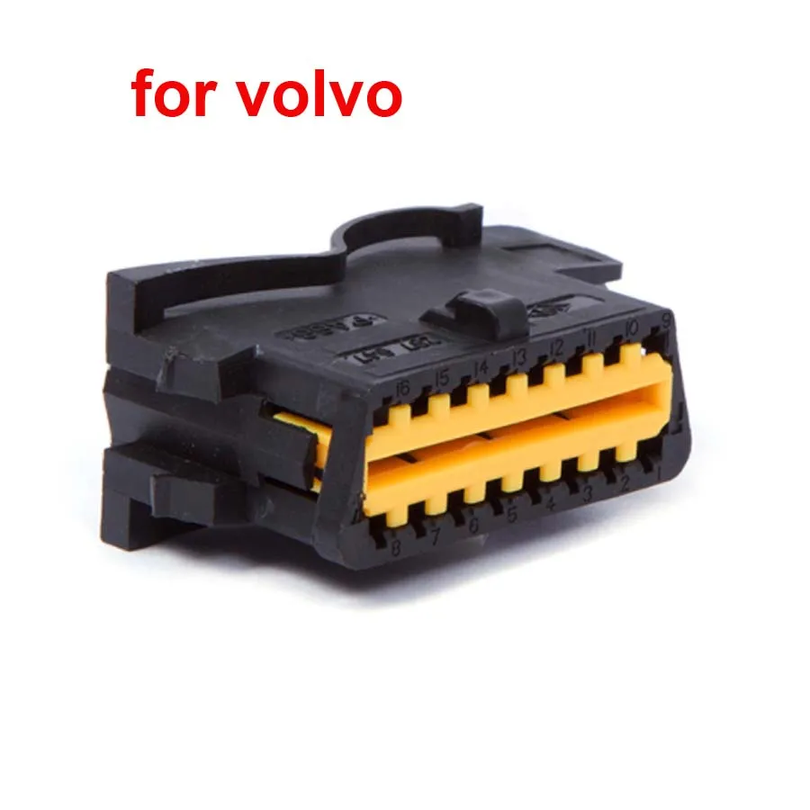 Auto OBD2 16Pin Female Connector for Benz/bmw/ford/buick Car Diagnostic Interface 16 Pin Plug Modification Wire Harness Adapter image 3
