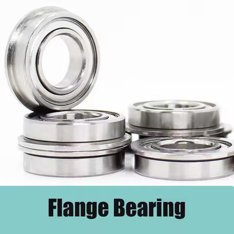 F6901ZZ Flange Bearing 12x24x6 mm ABEC-1 10PCS Thin Section Flanged F6901 Z ZZ Ball Bearings