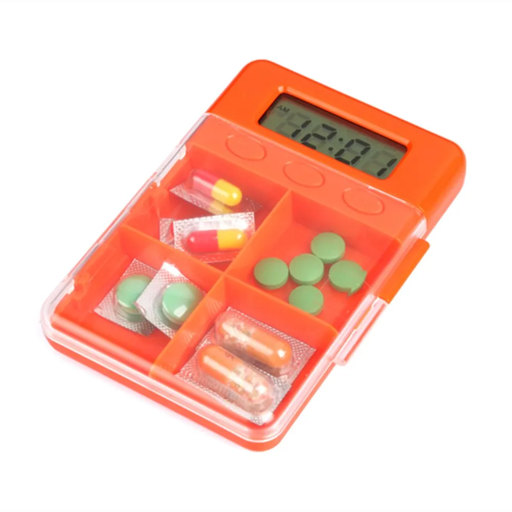 GREENWON Pill Medicine Box Holder Organizer Pill Storage Box for Medications Supplements Vitamins