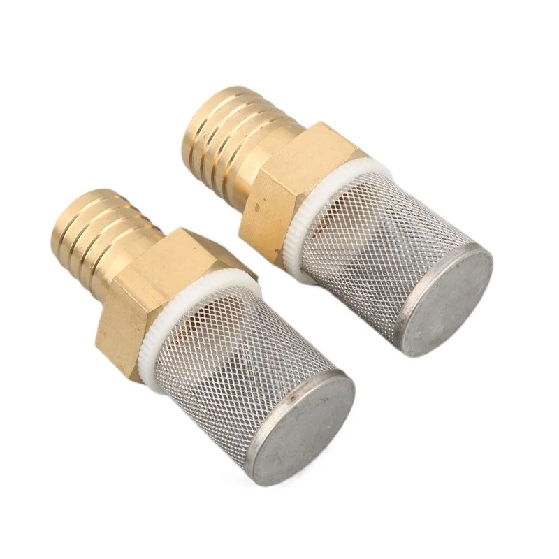 1pc 32 38mm Tube Water Filter Strainer Sprayer Car Wash Pump Filter Graden Irrigation Hose Net Stainless Steel Mesh Filter