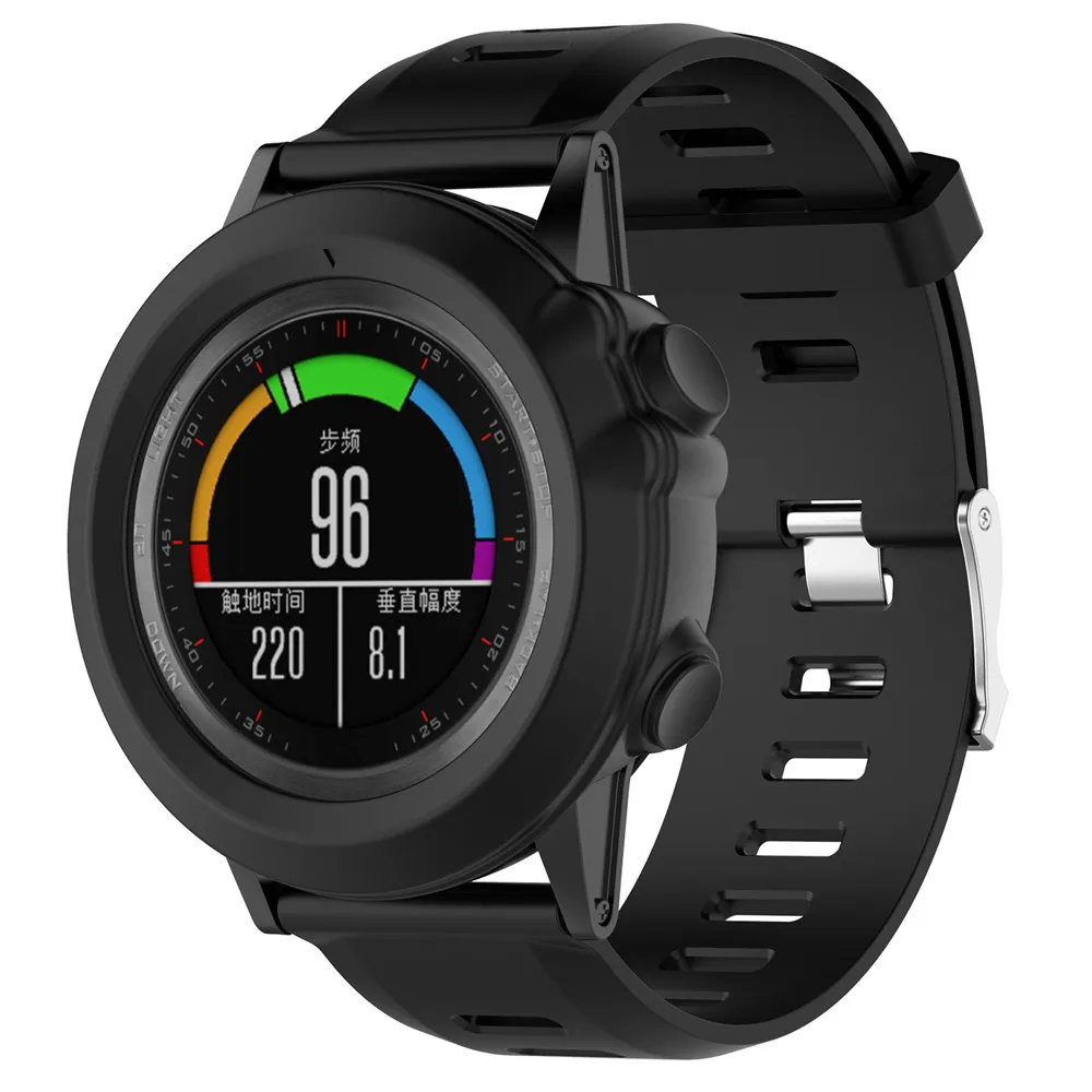 Coque de protection en Silicone, pour montre intelligente Garmin Fenix 3/3 HR/ Sapphire/Quatix 3/Tactix Bravo