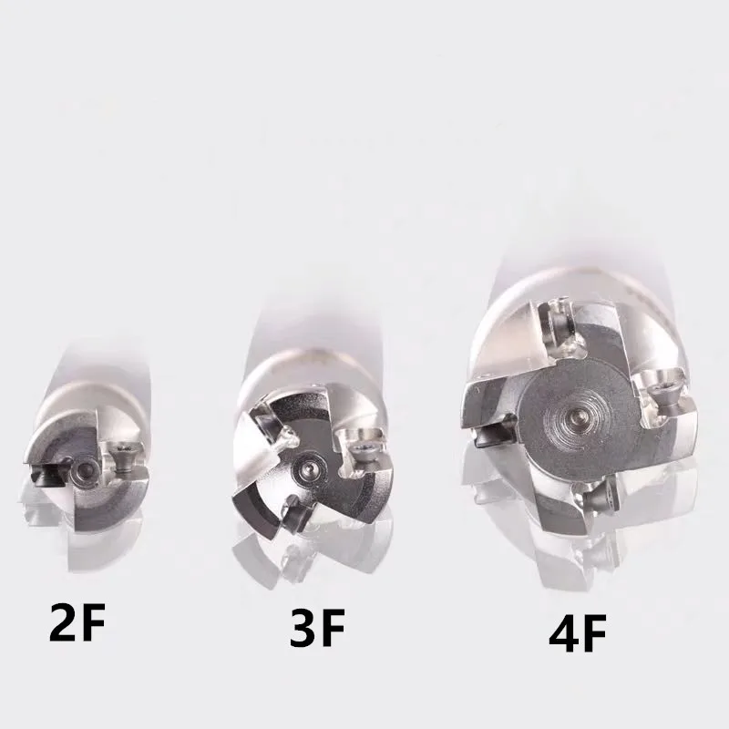 HSS CNC milling cutter bar EXN03R plane milling machine alloy cutter bar + 10PCS LNMU0303ZER ultra-high feed lathe tool EXN03