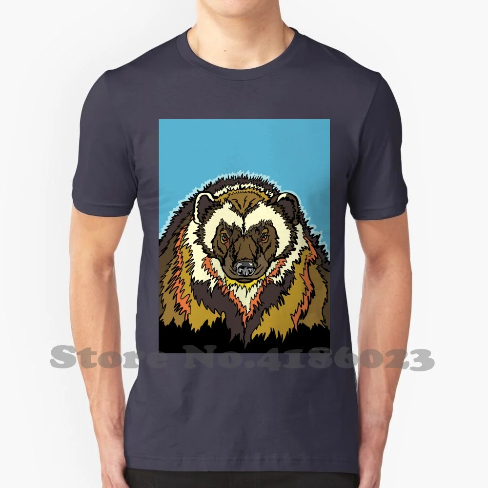 100% Cotton T-Shirt Animal Forest Wildlife Nature Canada West Coast Balbina Studio Canadian Creature