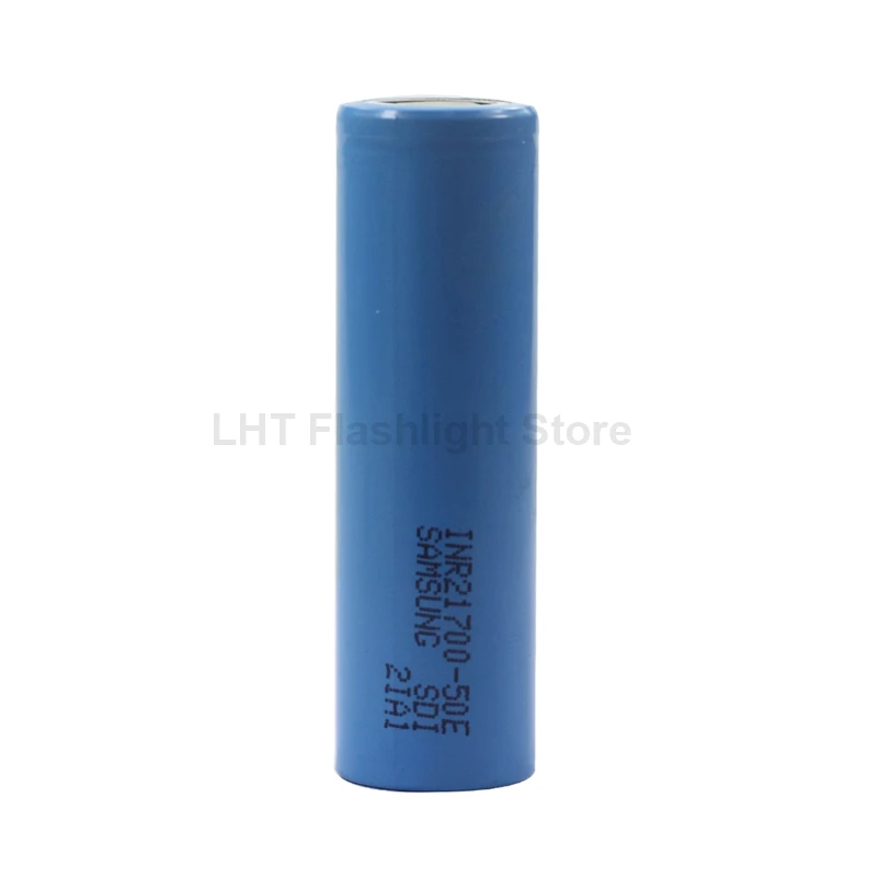 INR21700-50E 3.6V 10A 5000mAh Rechargeable Li-ion 21700 Battery without PCB