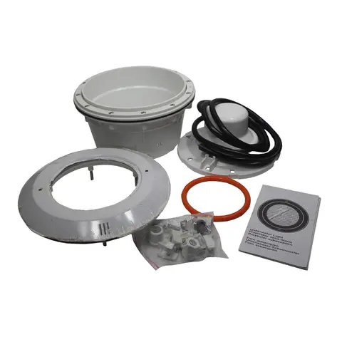 PAR56 Pool Lamp Niche and Housing PVC Material with O-ring for Liner and Concrete Pool