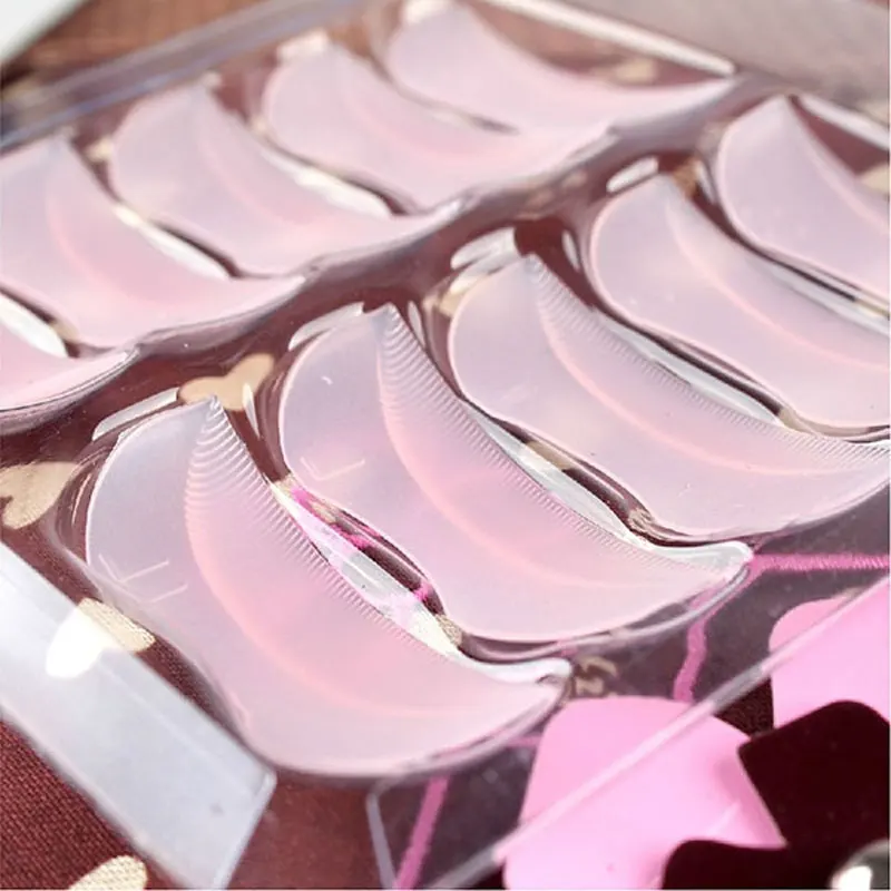 Trwała zalotka do rzęs Perm Curling Root Lifting Fałszywe sztuczne rzęsy Shield Pad