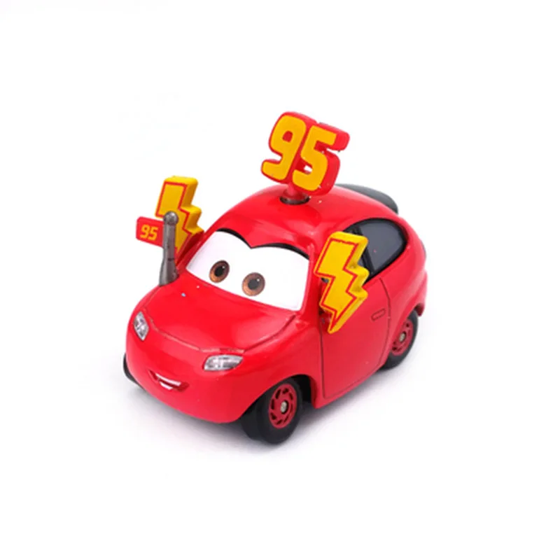 Disney Pixar Car 2 3 saetta Mcqueen veicolo auto modello metallo 1:55 giocattoli caldi regalo di capodanno presente per ragazzi