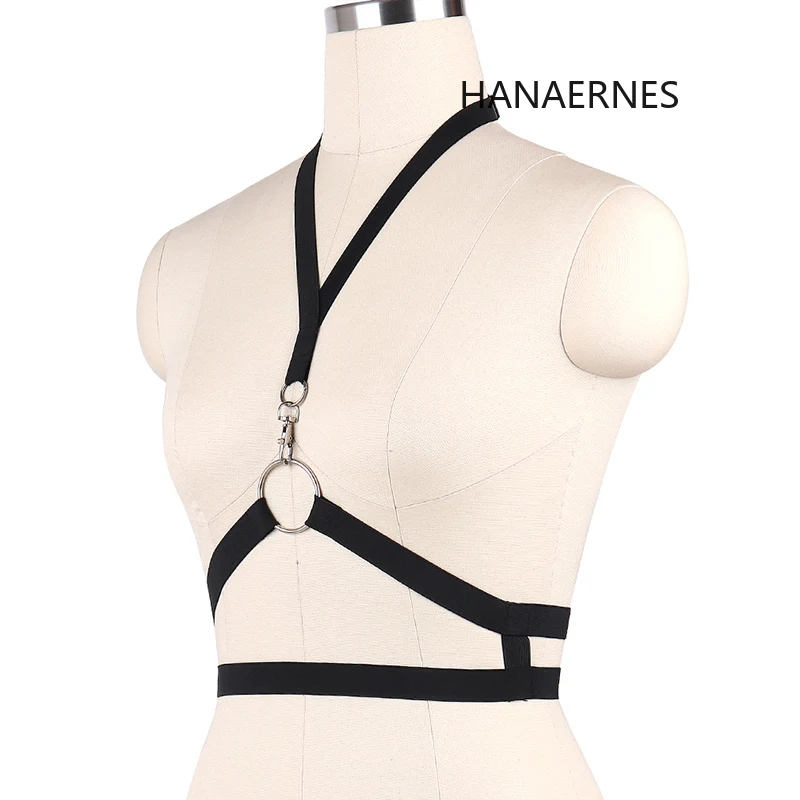 HANAERNES Fashion Festival Clothing Garters Body Harness Set Bdsm Bandage Marriage Protection Goth Accessories Bustier Corsets