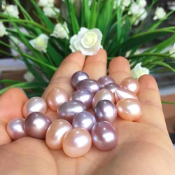 Wholesale Loose Rice Pearls Jewelry Beads 2A 3A Good Quality Natural Freshwater Drop Pearl Loose Beads for DIY Necklace Eerrings
