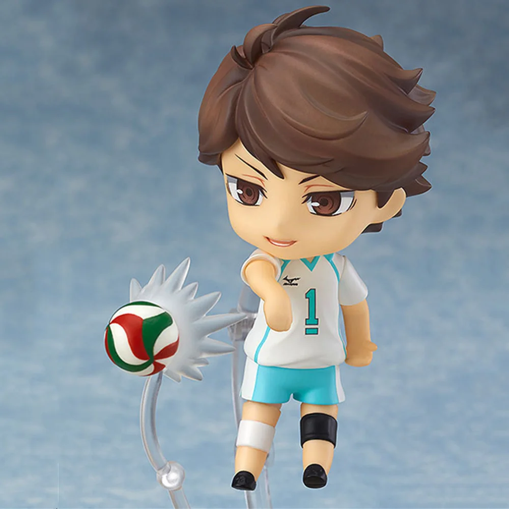 Anime Figure Haikyu Hinata Shoyo #461 Kageyama Tobio #489 Oikawa Tooru #563 Kozume Kenma #605 Cute Action Sport giocattoli per bambini bambola