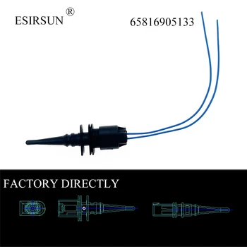 ESIRSUN Outside Ambient Air Temperature Sensor with Connector Plug For BMW 1 6 7 Series E39 E46 X3 X5 X6 Z4 Z8 65816905133