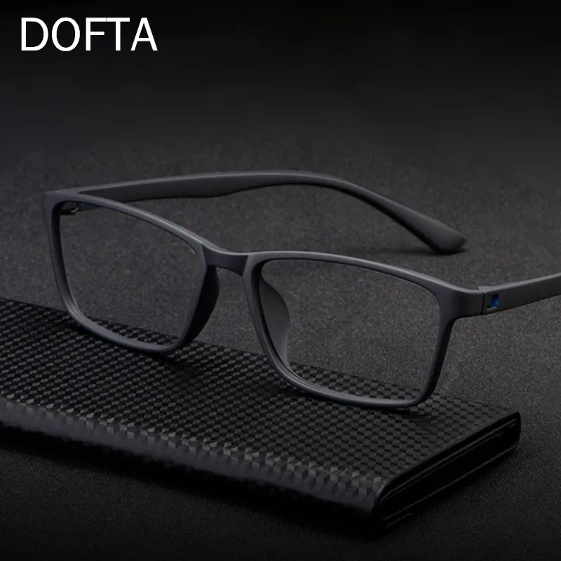 DOFTA Ultralight TR90 Glasses Frame Men Optical Myopia Eyeglasses Male Plastic Titanium Prescription Eye Glasses 5196A