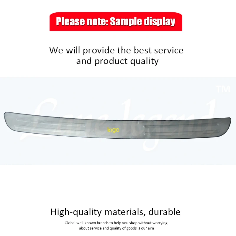 Car accessories external Rear Bumper Protector Sill Trunk Tread Plate Trim for Nissan teana 2013 2014 2015 Car styling