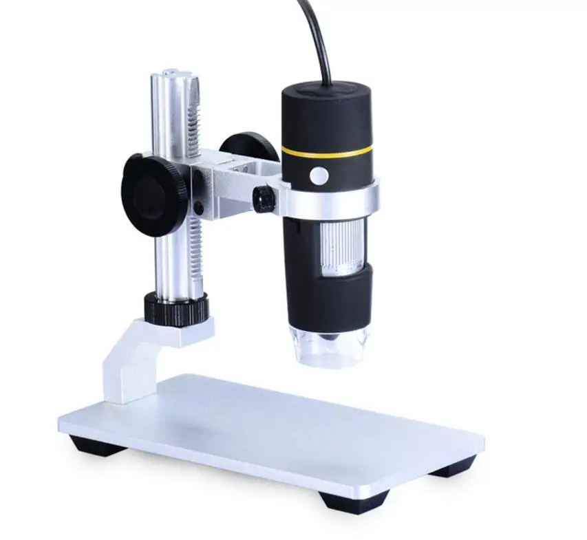 

500X LED Electronic Magnifying Glass Pocket USB Digital Microscope with Liftable bracket Stand for Beauty Salon Skin Detection