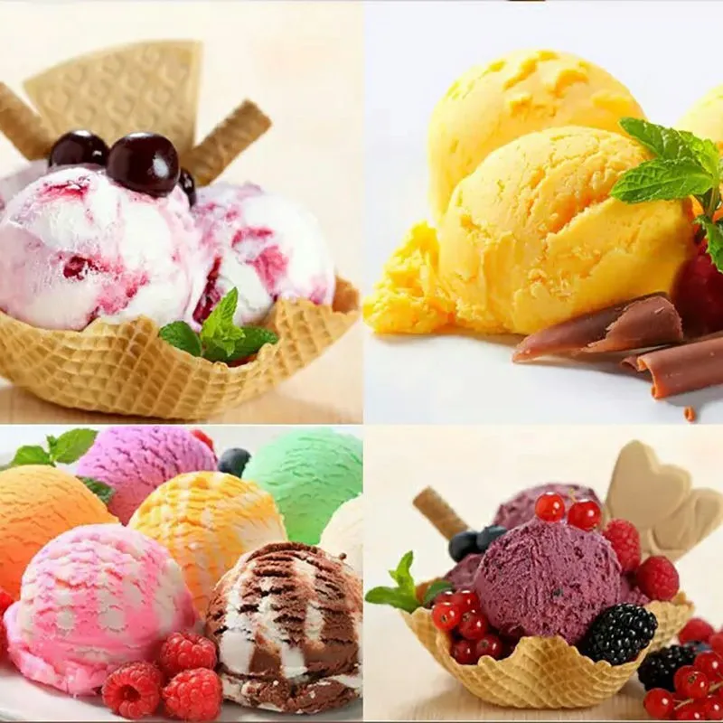 500ML Automatic Italian Ice Cream Machine Making Roll Household Full Fruit Sorbet Dessert Yogurt Ice Maker