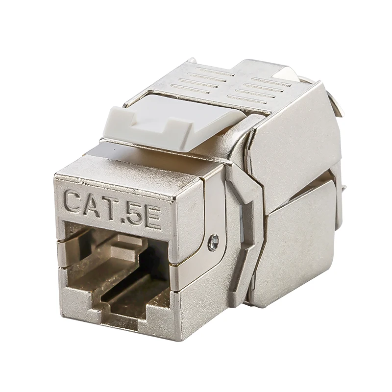 Imagem -06 - Linkwylan Rede Cat5e Cat6 Cat6a Toolless Keystone Jack Módulo Completo Blindado Rj45 Soquete para Lsa Tool Terminação