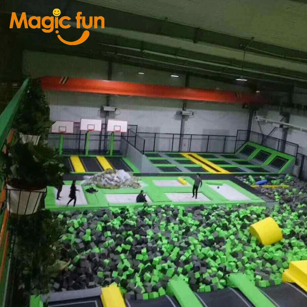 Factory Price  CE Certificated adults and kids Indoor Trampoline Park