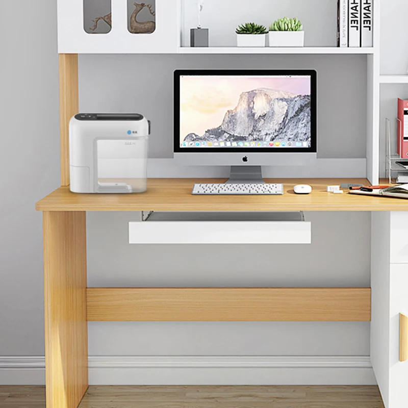 Small paper shredder Home office electric desktop confidential document shredder Commercial convenient automatic waste paper A4