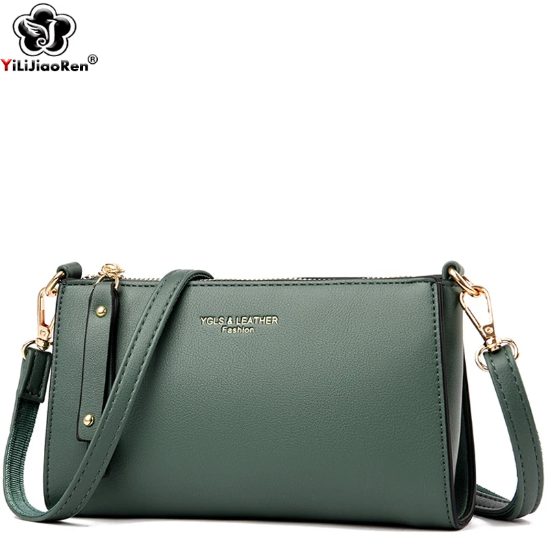 

Ladies Mini Clutch Bag Fashion Crossbody Bags for Women Multi-pocket Shoulder Bag Female Brand Leather Handbag Designer Sac