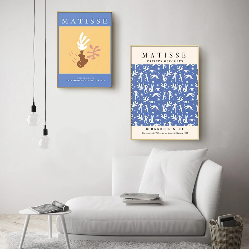 Abstrakte Heimdekoration, Leinwandkunst, Gemälde, französisch, Henri Matisse, blau, nackt, Poster, HD-Ausschnitt, Druck, Wandbild für Wohnzimmer
