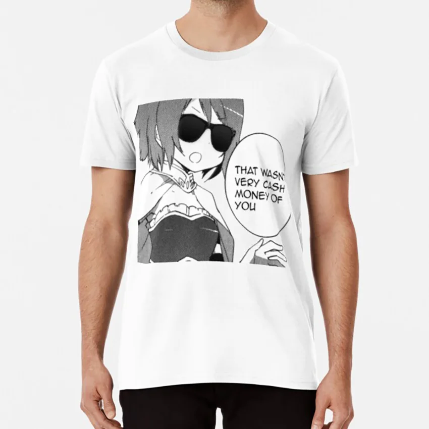 Cash Money T Shirt Madoka Sayaka Homura Mami Kyubey Magica Mahou Shoujo Anime Waifu