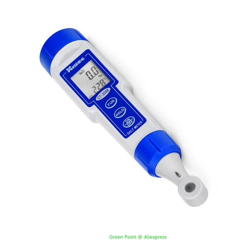 2023 Aquarium Water Tester CT-3088 Salinometer Electronic Salinity Meter Digital Salinity Tester Pen Type Inductive Salt Meter