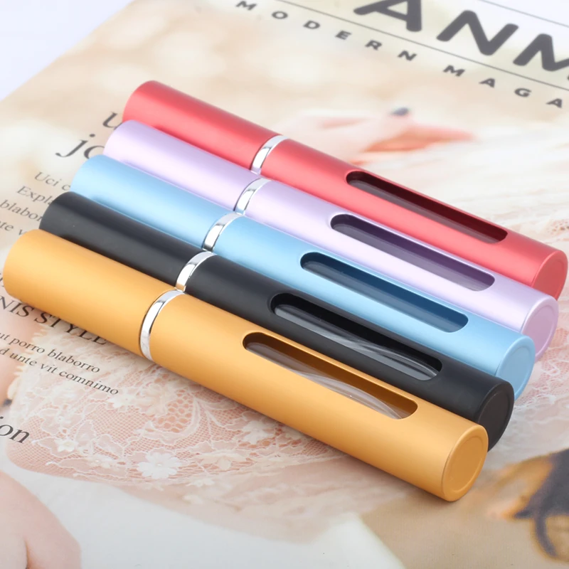 5ml Empty Refillable Perfume Bottle Travel Portable Mini Women Parfum Atomizer Original Spray Cosmetic Containers Rechargeable