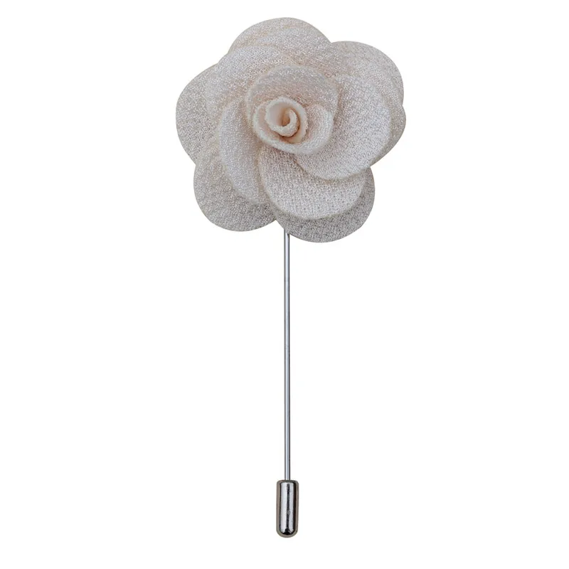 Boutonnière Rose avec broche pour marié, différents types de couleurs, meilleurs hommes, broche de fleur de marié pour fête de mariage XH011J